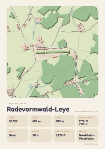 Poster Radevormwald-Leye