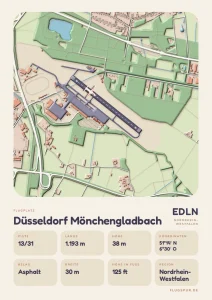 Poster Düsseldorf Mönchengladbach