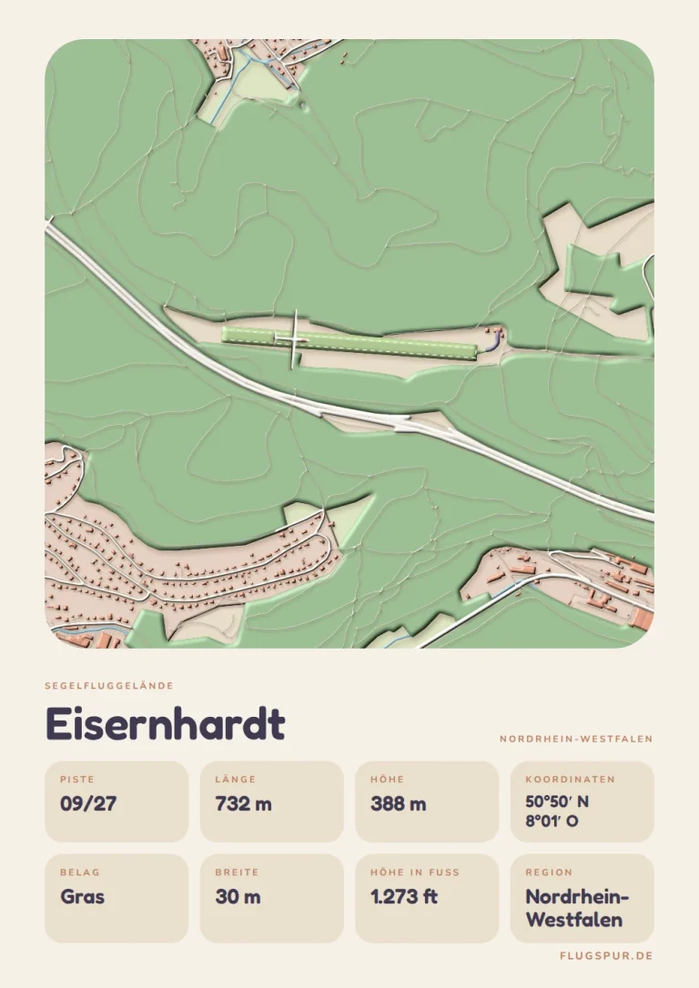 Poster Eisernhardt im Stil Clay