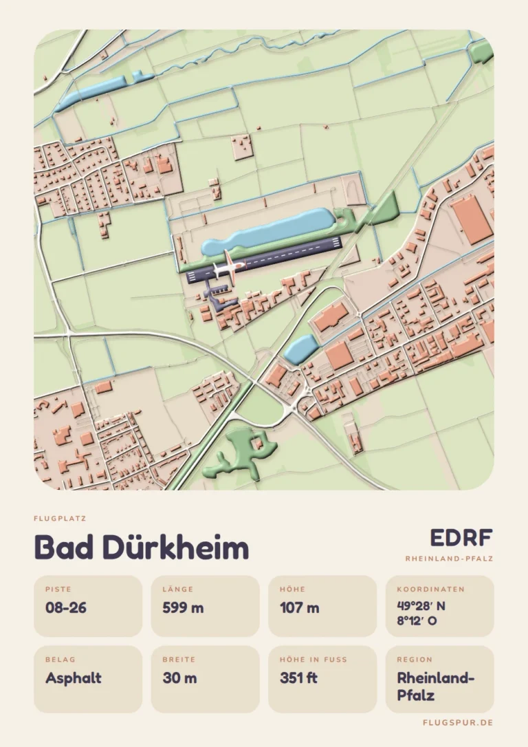 Poster Bad Dürkheim im Stil Clay