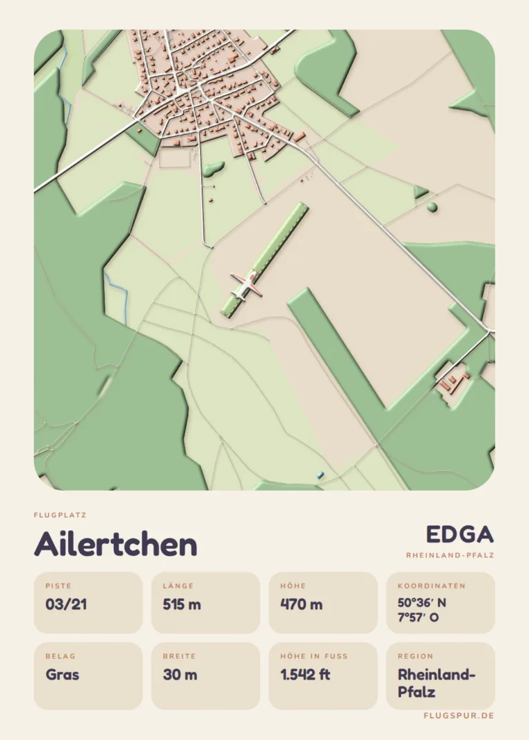 Poster Ailertchen im Stil Clay