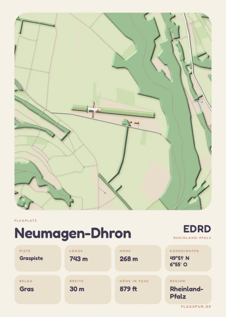 Poster Neumagen-Dhron im Stil Clay