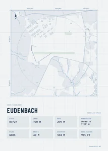 Poster Eudenbach im Stil Technical hell