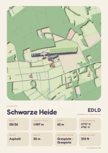Poster Schwarze Heide