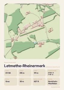 Poster Letmathe-Rheinermark