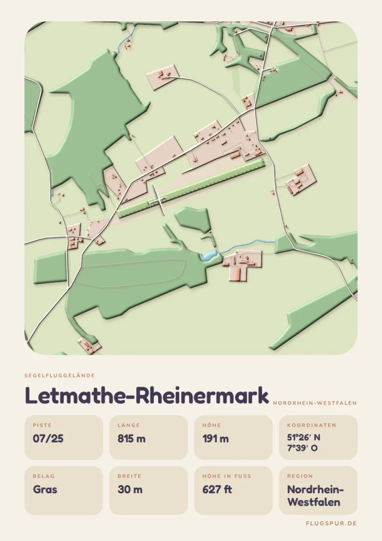 Poster Letmathe-Rheinermark im Stil Clay